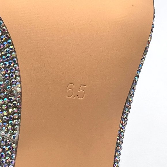 Steve Madden‎ Womens Altisha Rhinestone Jewel Encrusted Heels Pumps Shoes 6.5M - Picture 14 of 16